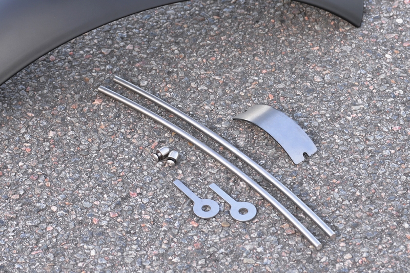 Bobber Rear Fender, Twin Shock